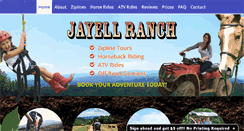 Desktop Screenshot of jayellranch.com